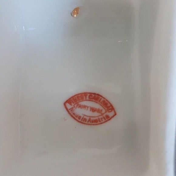 Vintage Miniature Carlsbad Fairy Ware Made in Austria Grange Over Sands Crest - Picture 6 of 7